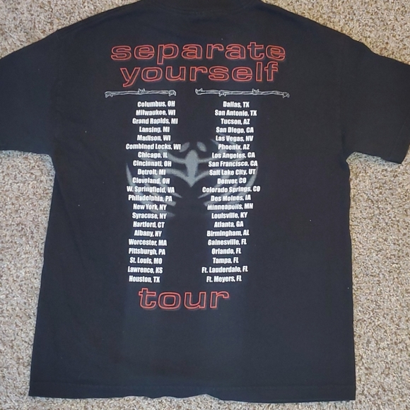 nonpoint separate yourself tour vintage shirt - Picture 5 of 7